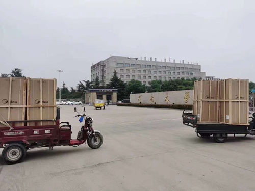 河南大學(xué)使用美的開水器案例展示